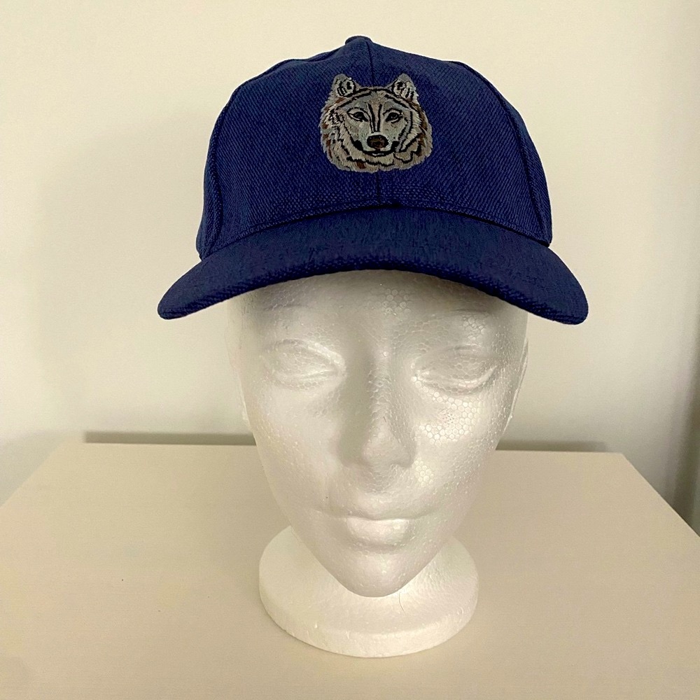 Wolf Retro Dad Cap